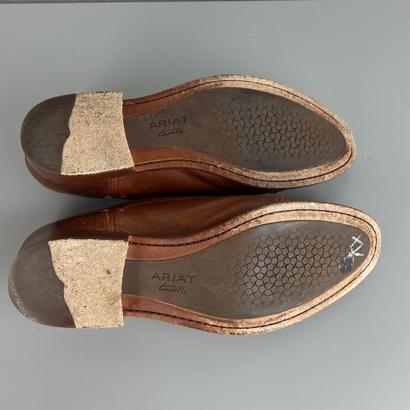 Ariat two24 Austen Brown Leather Oxford Shoes - Picture 9 of 9